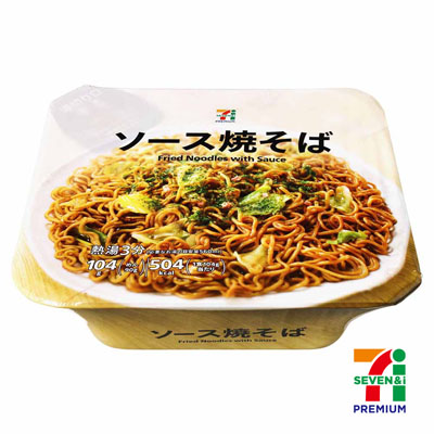 セブンプレミアム ソース焼きそば 104g