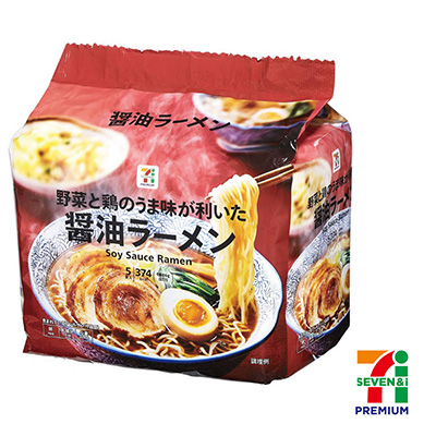 セブンプレミアム 醤油ラーメン5食入
