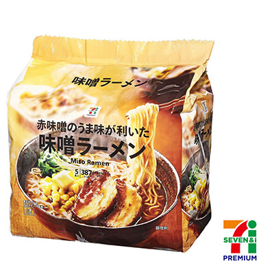 セブンプレミアム 味噌ラーメン5食入