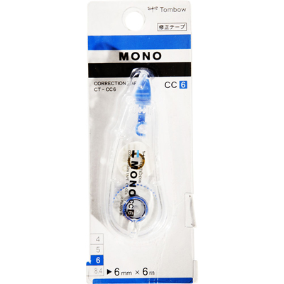 トンボ鉛筆 修正テープ MONOCC 6mm