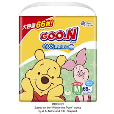 グーン ぐんぐん吸収パンツMサイズ 66枚