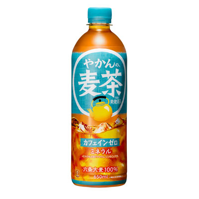 コカ・コーラ　やかんの麦茶　from爽健美茶　650ml
