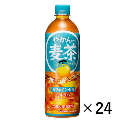 コカ・コーラ　やかんの麦茶　from爽健美茶　650ml×24本