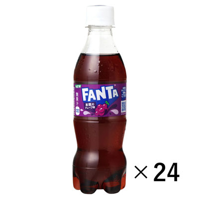 コカ・コーラ　ファンタ　グレープ　350ml×24本
