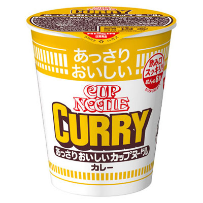 日清 あっさりおいしいカップヌードル カレー 70g