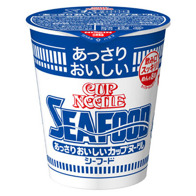 日清 あっさりおいしいカップヌードル シーフード 60g