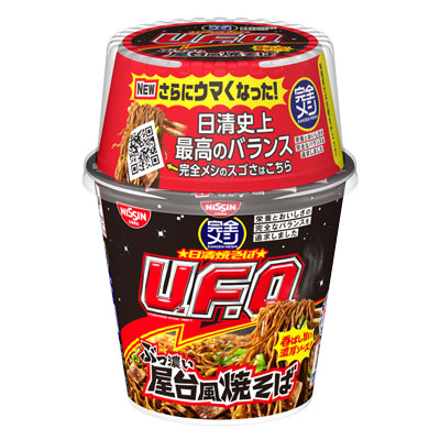 日清 完全メシ U.F.O. ぶっ濃い屋台風焼そば 123g