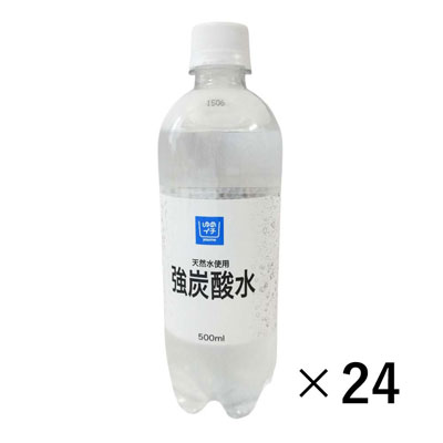 ゆめイチ　強炭酸水　500ml×24本