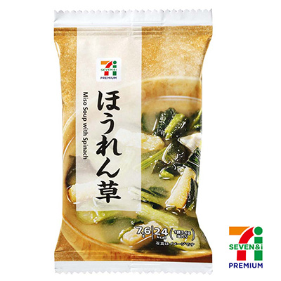 セブンプレミアム フリーズドライみそ汁 ほうれん草 1食