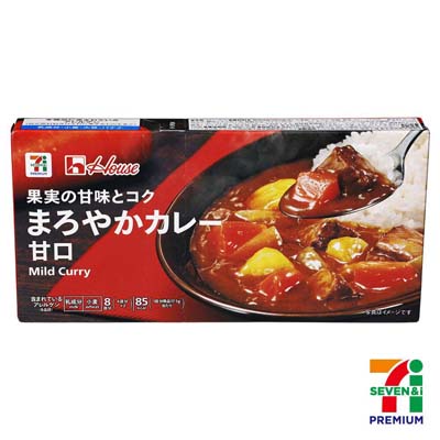 セブンプレミアム 果実の甘味とコクまろやかカレー甘口 8皿分