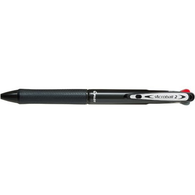 パイロット 油性2色ボールペン アクロボール2 細字 0.7mm ブラック