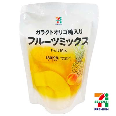 セブンプレミアム ガラクトオリゴ糖入りフルーツミックス 180g