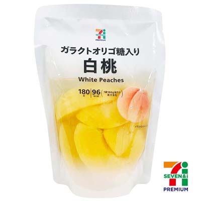 セブンプレミアム ガラクトオリゴ糖入り白桃 180g