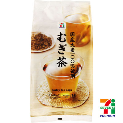 セブンプレミアム 国産大麦 100%使用麦茶 7gx56袋入