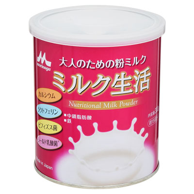 森永乳業 大人のための粉ミルク ミルク生活 300g