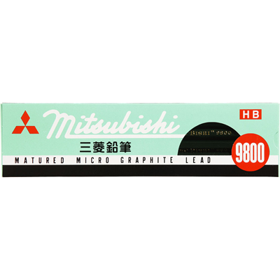 三菱鉛筆 鉛筆 HB 1ダース K9800HB
