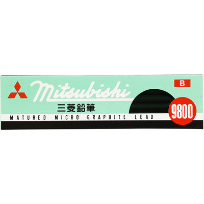 三菱鉛筆 鉛筆 B1 1ダース K9800B