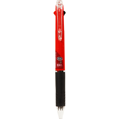 三菱鉛筆 ジェットストリーム 3色ボールペン 0.5mm 赤