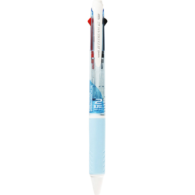 三菱鉛筆 ジェットストリーム 2色ボールペン 水色 0.7mm