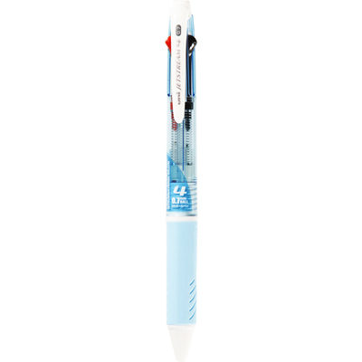 三菱鉛筆 ジェットストリーム 4色ボールペン 0.7mm 水色