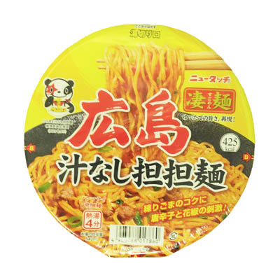 ヤマダイ　凄麺広島汁なし担担麺　119g