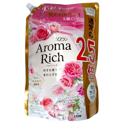 ライオン ソフラン アロマリッチ ダイアナ つめかえ用特大サイズ 950ml