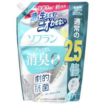 ライオン ソフラン プレミアム消臭 フレッシュグリーンアロマの香り つめかえ用特大 950ml
