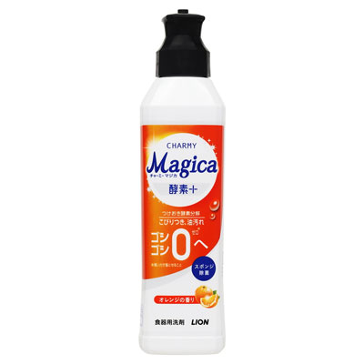 ライオン　CHARMY Magica　酵素+　オレンジの香り　本体220ml