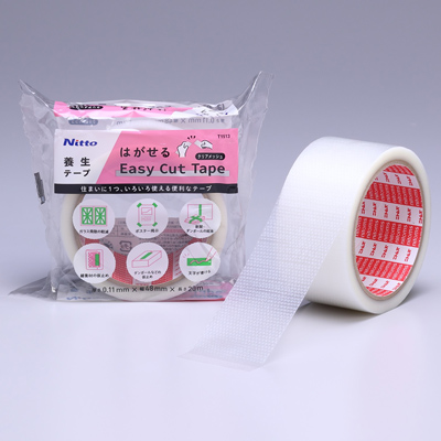 ニトムズ はがせる Easy Cut Tape クリアメッシュ