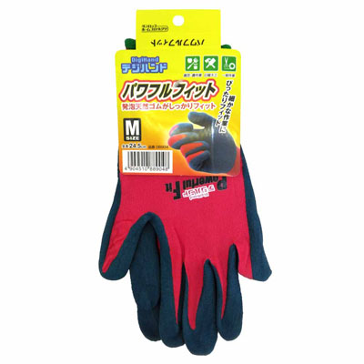 ダンロップ ホームプロダクツ デジハンド パワフルフィットM レッド