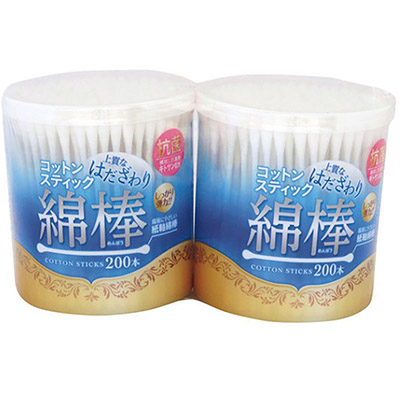 抗菌　綿棒　200本×2個パック