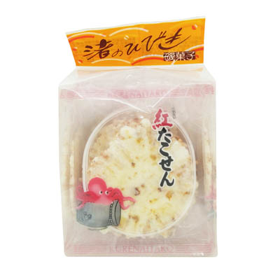 金萬堂本舗 紅たこせん 12枚