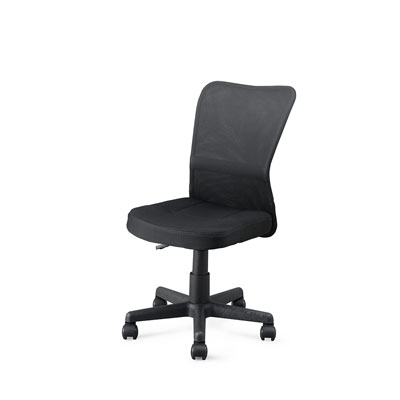 【送料込み】アイリス メッシュバックチェア<ブラック>  OFC-MB