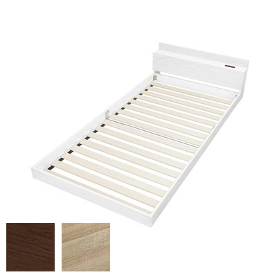 【送料込み】アイリス フロアベッドS<ホワイト> FBM-S