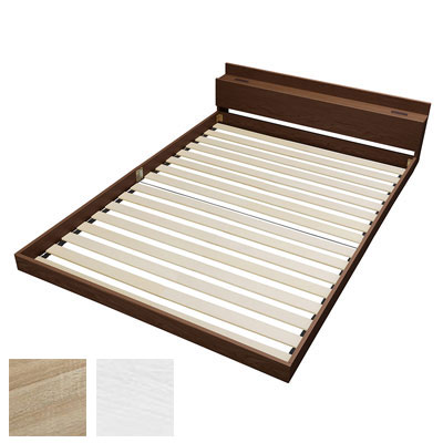 【送料込み】アイリス フロアベッドD<ブラウン> FBM-D