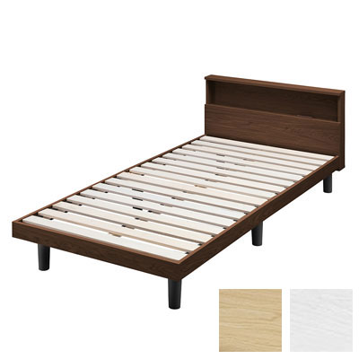 【送料込み】アイリス すのこベッドS <ブラウン> SNB-S