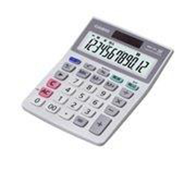 カシオ ミニジャストタイプ電卓 12桁 MW-12A-N