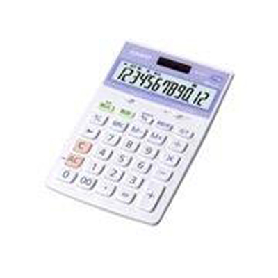 カシオ 12桁電卓抗菌タイプ JW-122CL-N