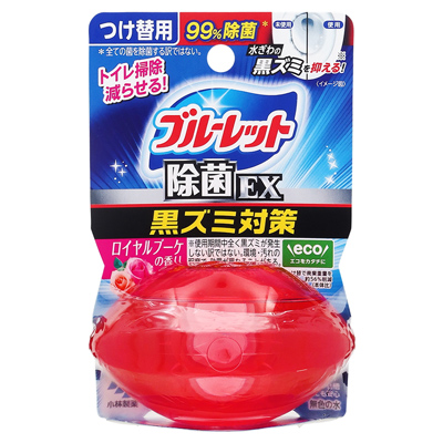 小林製薬　ブルーレット　除菌EX　ロイヤルブーケの香り　つけ替用　67ml