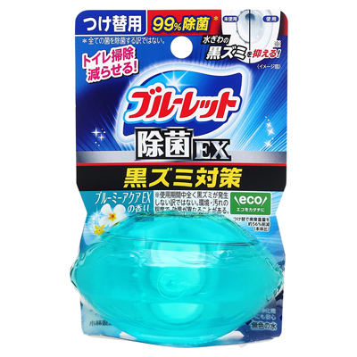 小林製薬　ブルーレット　除菌EX　ブルーミーアクアの香り　つけ替用　67ml
