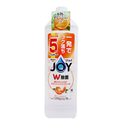 P＆G　ジョイ　W除菌　贅沢シトラスオレンジ　 つめかえ用　特大　670ml