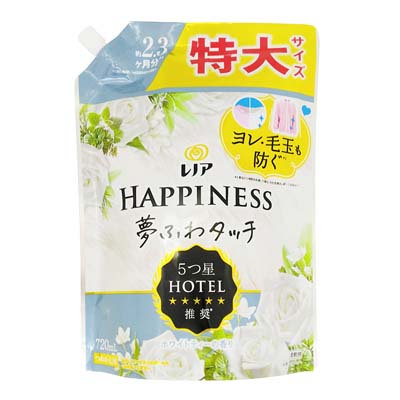 P&G レノア ハピネス 夢ふわタッチ ホワイトティー つめかえ用特大 720ml