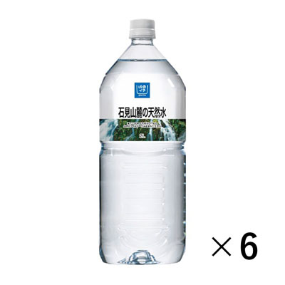 ゆめイチ　石見山麓の天然水　2L×6本