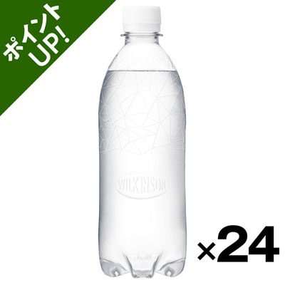 【ポイント15倍】【400ケース限定】アサヒ飲料　ウィルキンソン　タンサンラベルレスボトル　500ml×24本