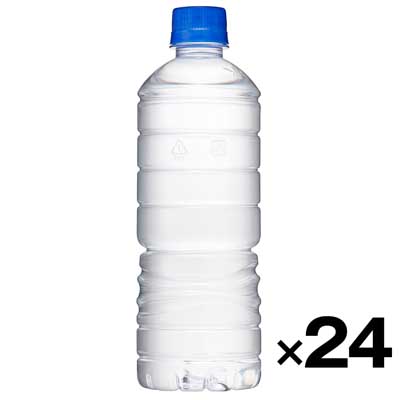 【ケース販売】アサヒ飲料　おいしい水 天然水 ラベルレスボトル　600ml×24本
