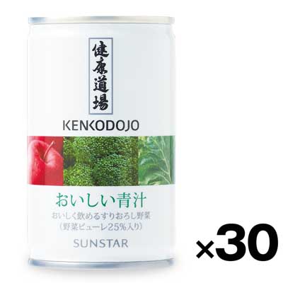 【ケース販売】サンスター　健康道場　おいしい青汁　160ｇ×30缶