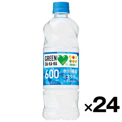 【ケース販売】サントリーフーズ グリーンダカラ 600ml×24本