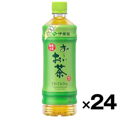 【ケース販売】伊藤園 おーいお茶緑茶　600ml×24本