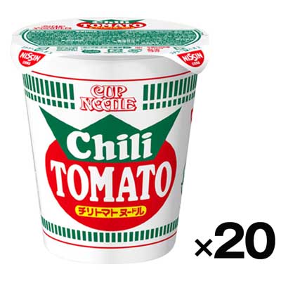 【ケース販売】日清食品 カップヌードルチリトマト 76g×20個