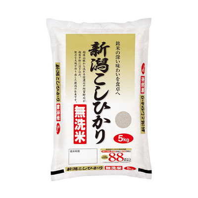 カツヤ　無洗米新潟県産コシヒカリ 5kg